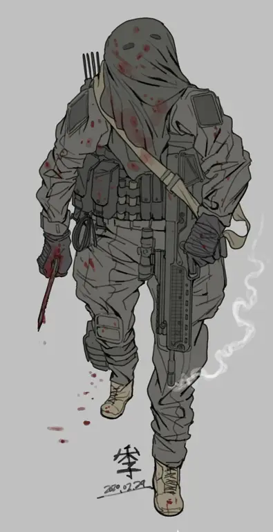Karakter-Karakter Menarik dalam Anime Desain karakter dalam anime fantasi militer