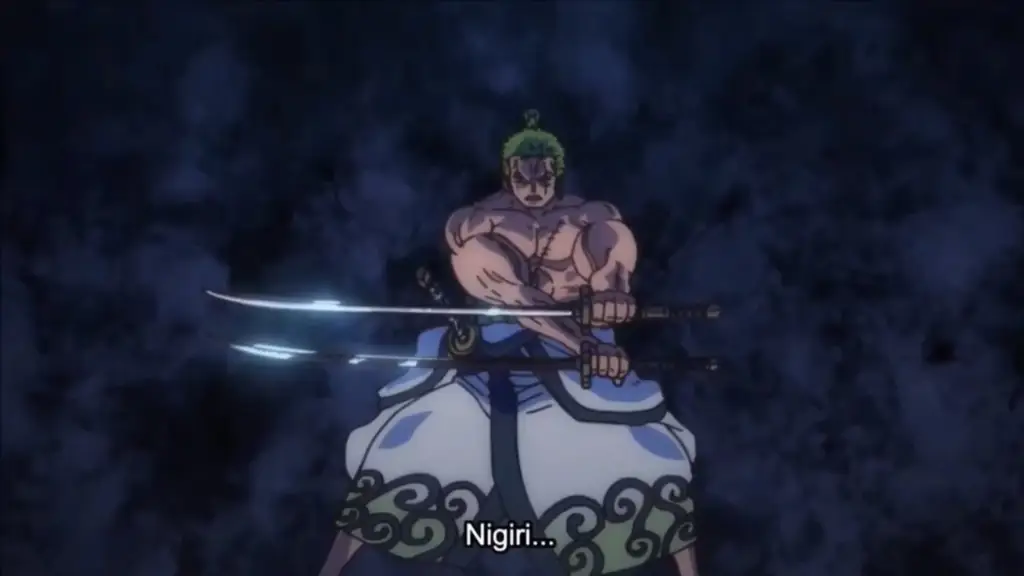 Pertarungan pedang yang menegangkan Adegan pertarungan pedang dalam anime military fantasy