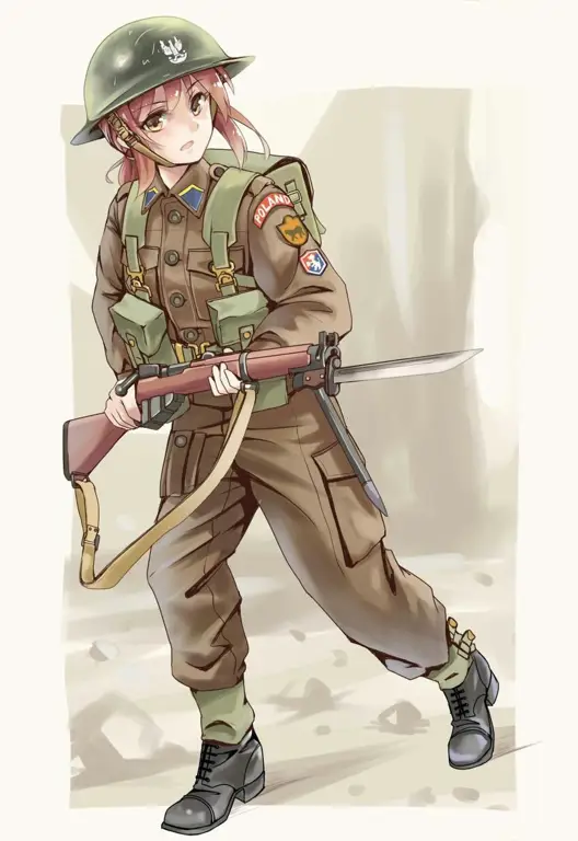 Pasukan Fantasi dalam Anime Militer Ilustrasi pasukan fantasi dalam anime