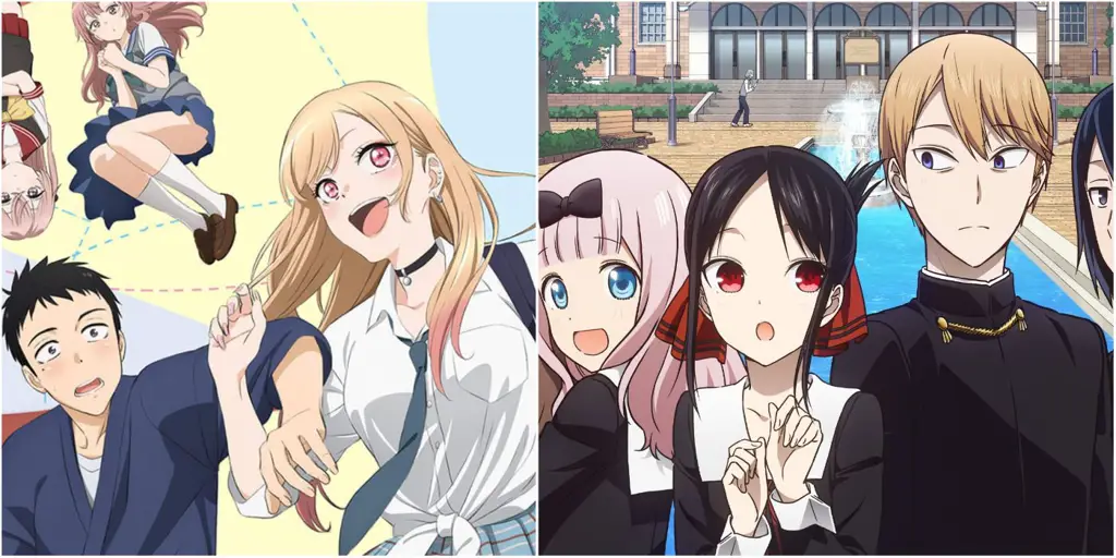 Menikmati Anime Bersama Gambar orang-orang menonton anime bersama