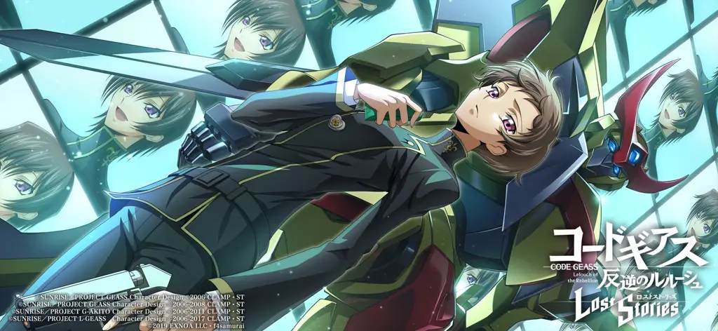 Strategi dan pertarungan di Code Geass Adegan pertarungan mecha dari Code Geass