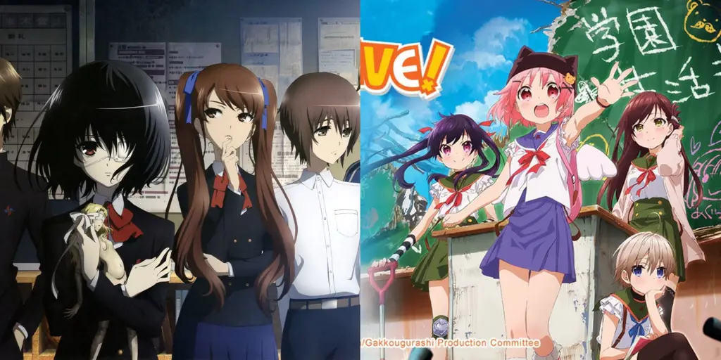 Adegan Anime dengan Plot Twist Mengejutkan Gambar yang menampilkan beberapa adegan anime dengan plot twist yang tak terduga.