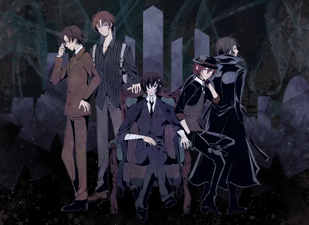 Koleksi poster anime bertema mafia Kumpulan poster anime bertema mafia.