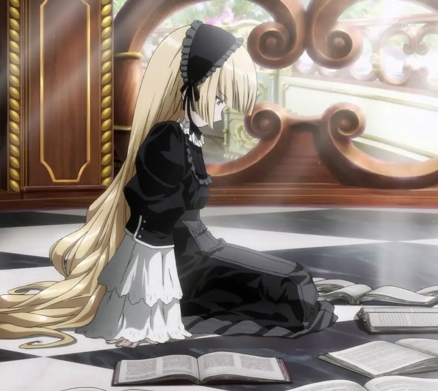 Gosick: Misteri di Sekolah Eropa Gambar visual utama anime Gosick