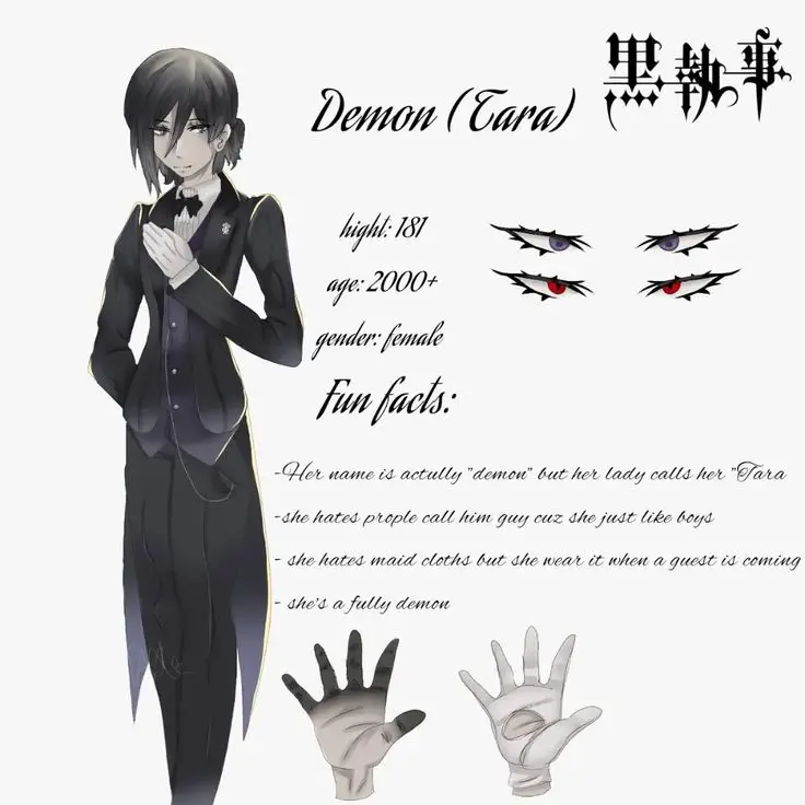 Elegan dan misterius, seperti Sebastian Michaelis Gambar pelayan anime yang elegan dan misterius