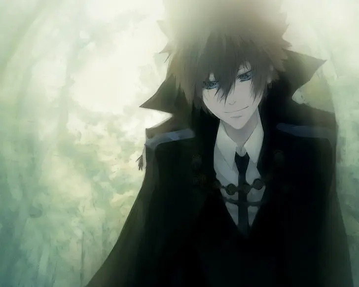 Adegan Anime Gelap dan Misterius Gambar adegan anime yang gelap dan misterius