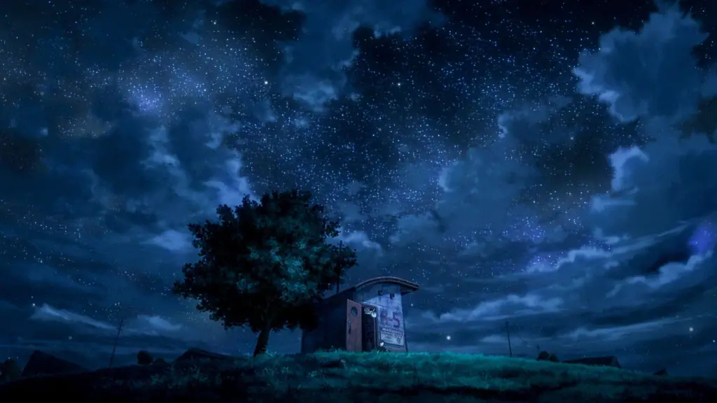 Suasana Gelap yang Mirip 91 Days Pemandangan Anime yang Gelap dan Mencekam