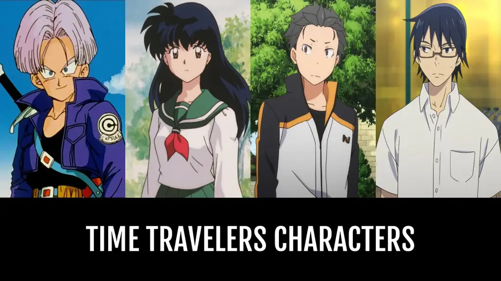 Karakter Anime dengan Kekuatan Perjalanan Waktu Ilustrasi karakter anime dengan kekuatan perjalanan waktu