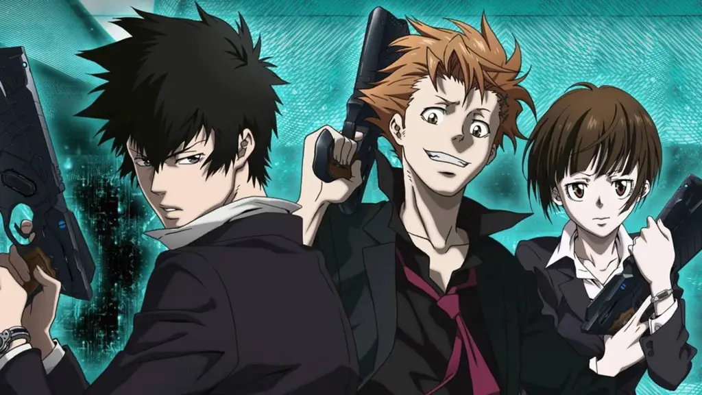Anime Misteri dan Suspense Poster anime dengan tema misteri dan suspense