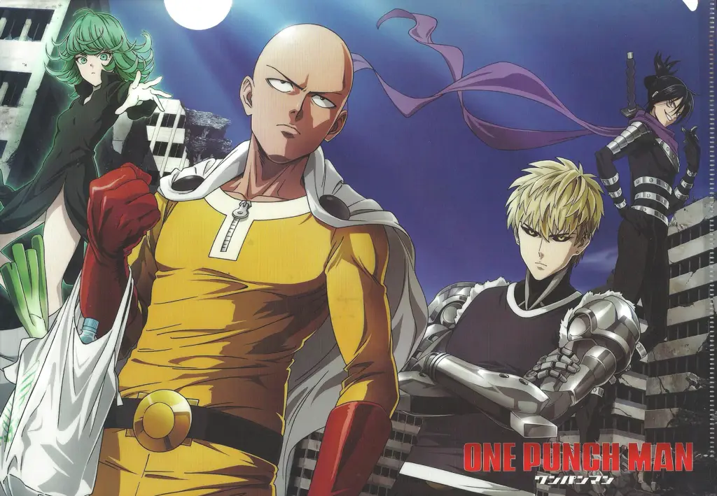Saitama, sang pahlawan botak Gambar Saitama dari One Punch Man
