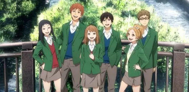 Gambar visual utama anime Orange