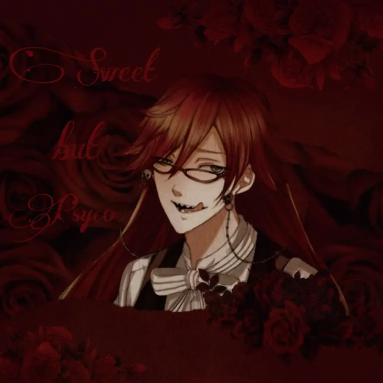 Estetika Anime Butler Gambar estetis anime bertema butler