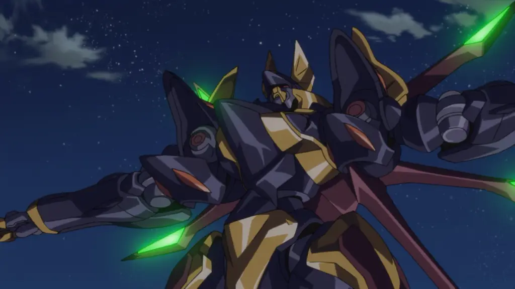 Adegan aksi mecha di Code Geass Anime mecha Code Geass