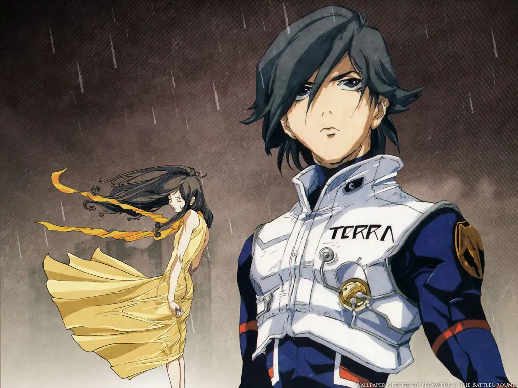 Mecha Rahxephon dalam aksi Anime mecha Rahxephon