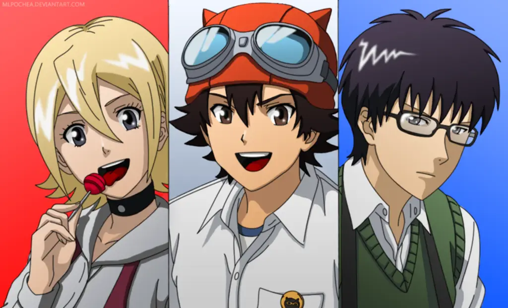 Aneka Ekspresi Lucu Karakter Anime Gambar karakter anime komedi dengan berbagai ekspresi lucu
