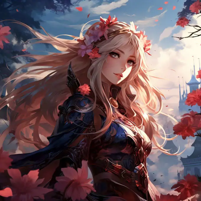 Karakter-karakter dari anime fantasi Gambar karakter anime fantasi