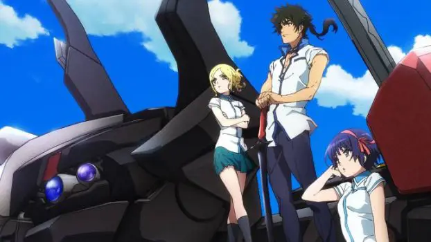 Anime Mecha dan Politik: Perpaduan yang Memikat Ilustrasi anime mecha dengan latar politik yang menegangkan