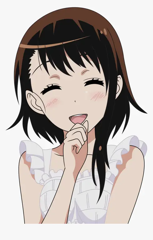 Momen-momen lucu dalam anime yang direkomendasikan Gadis-gadis anime yang lucu sedang tertawa