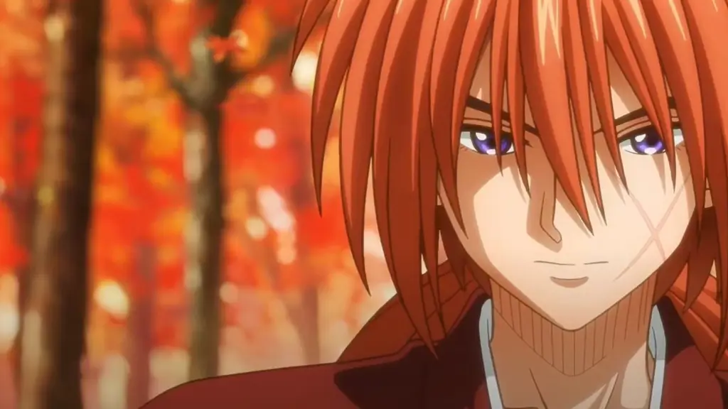 Menikmati waktu menonton anime Gambar seseorang menonton anime