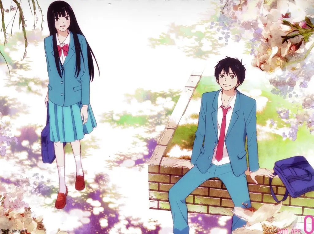 Adegan Romantis dan Lucu dari Anime Gambar adegan-adegan anime komedi romantis