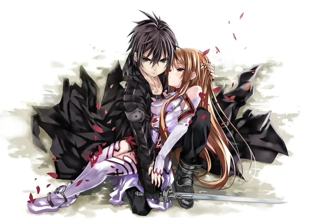 Anime Romantis dengan Elemen Supernatural Gambar para karakter anime yang sedang jatuh cinta