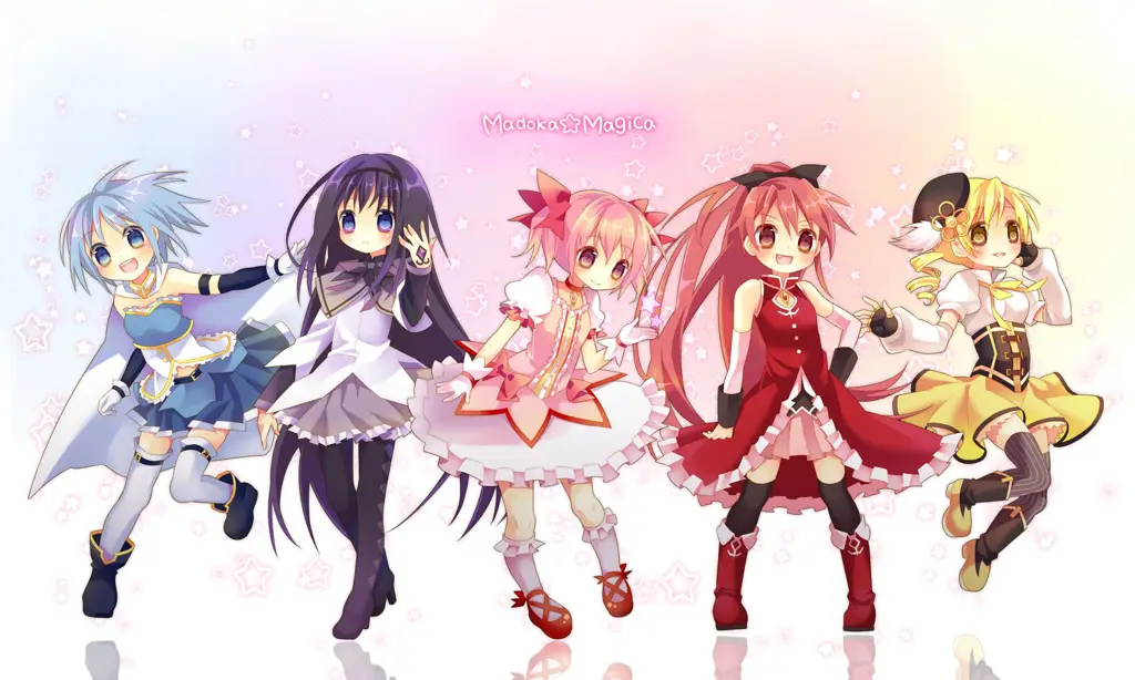 Persahabatan yang Tak Ternilai Gambar sekelompok teman anime yang sedang berkumpul