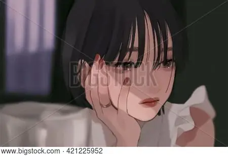 Momen Renungan dalam Anime Gambar karakter anime yang sedang berpikir
