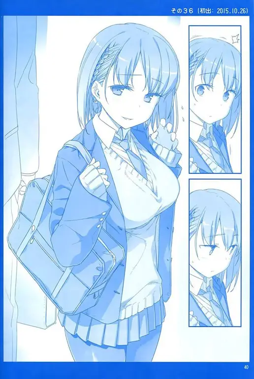 Karakter Anime Mirip Tawawa Gambar karakter anime mirip dengan karakter di Getsuyoubi no Tawawa