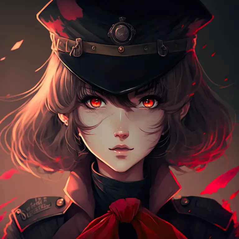 Unsur Militer dalam Anime Gambar anime yang menampilkan unsur-unsur militer Jepang.
