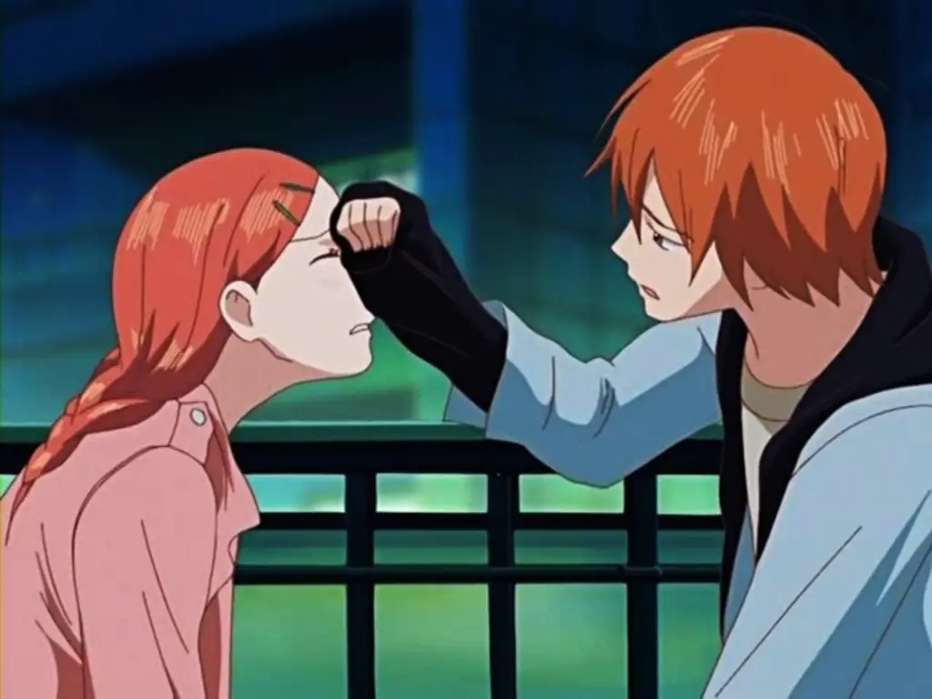 Gambar adegan komedi romantis dari anime