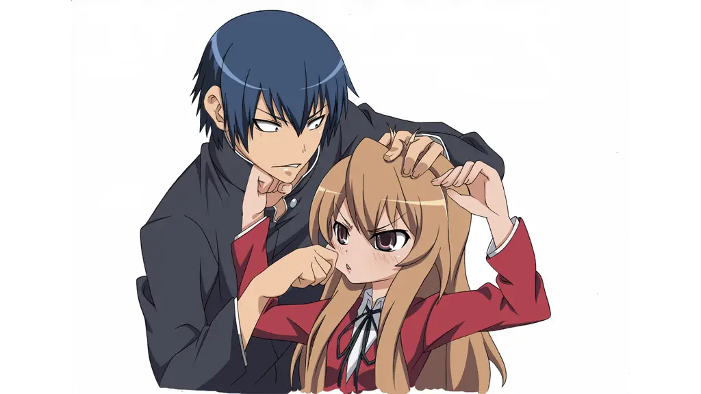 Gambar pasangan utama anime Toradora!