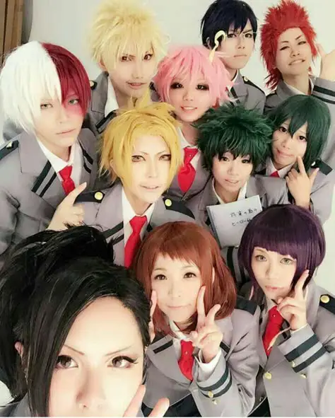 Persahabatan yang unik dalam anime Gambar sekelompok teman anime
