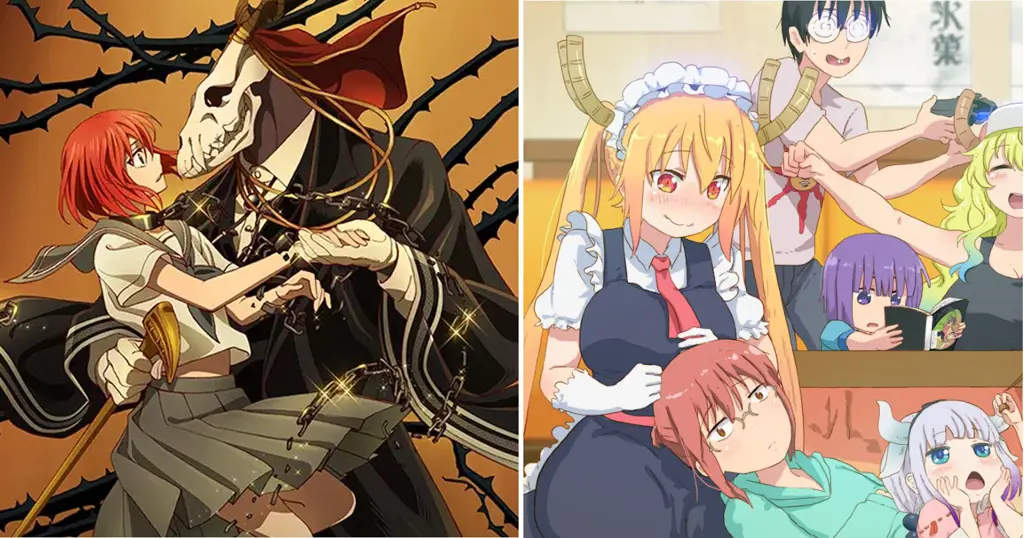 Adegan petualangan seru dalam anime Suasana petualangan fantasi di anime