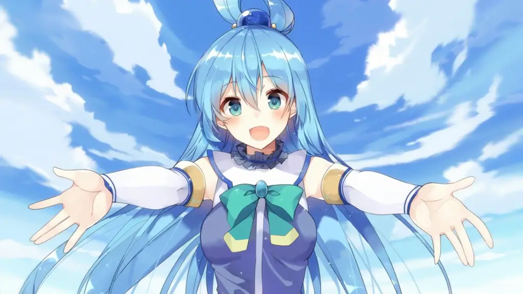 Karakter-karakter Konosuba Gambar karakter-karakter utama dari anime Konosuba