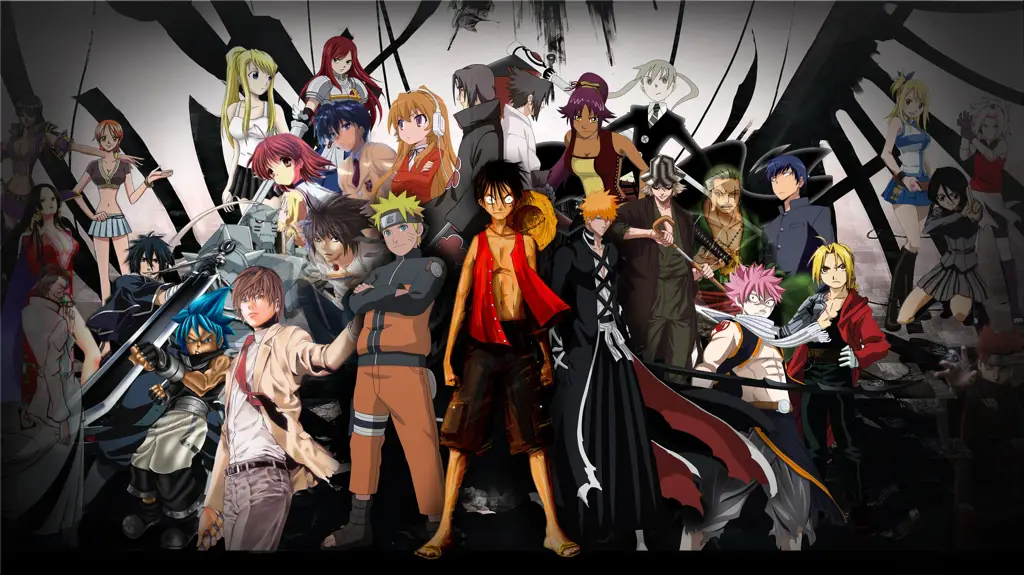 Karakter-karakter anime dengan kepribadian unik Gambar berbagai karakter anime