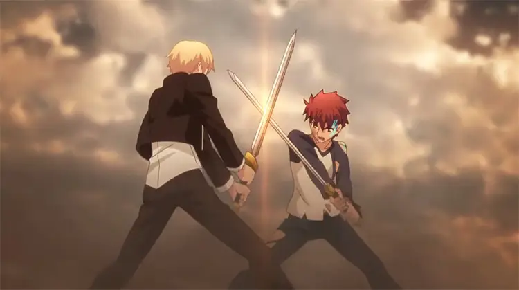 Adegan pertarungan anime yang menegangkan