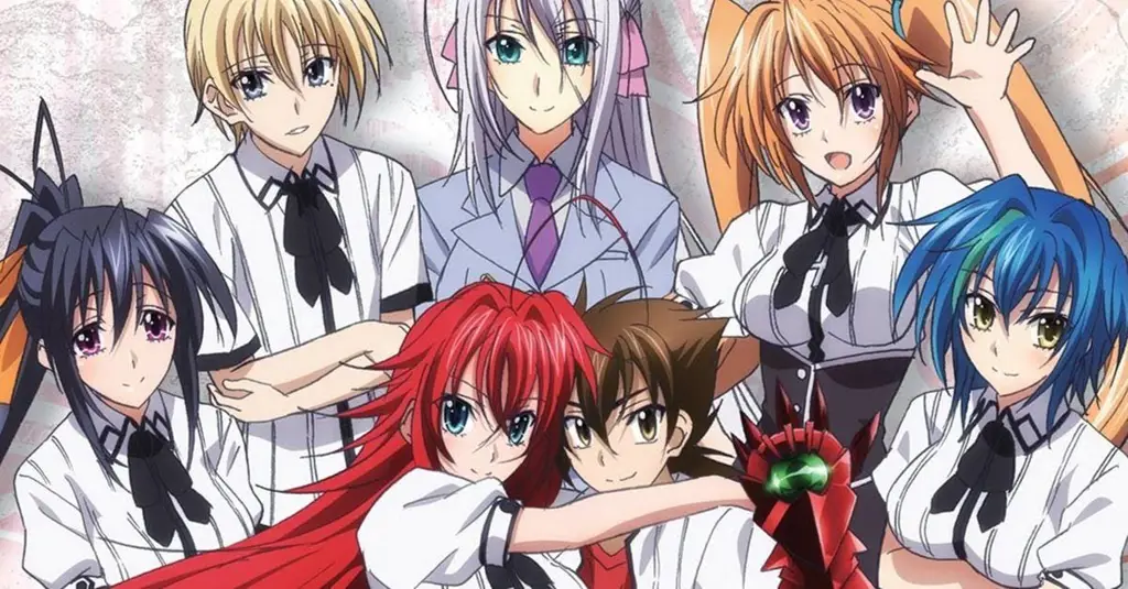 Rekomendasi anime harem ecchi Anime harem dengan genre ecchi