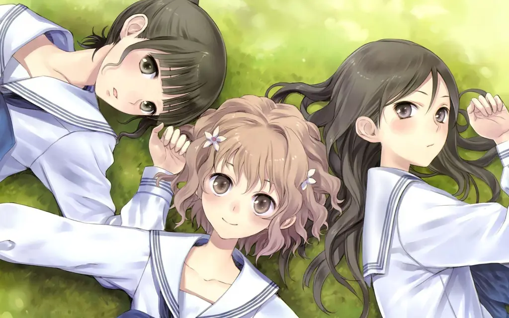 Persahabatan yang Kuat dan Setia Gambar yang menggambarkan persahabatan di anime