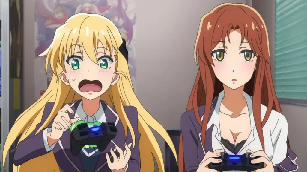 Gambar visual utama anime Gamers!