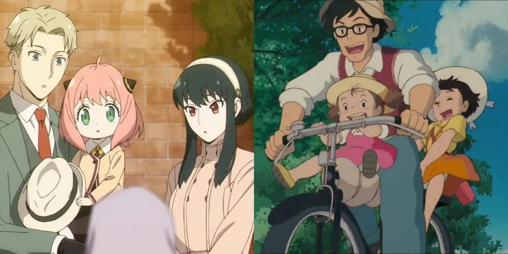 Keluarga Anime Bahagia Gambar keluarga anime yang bahagia dan ceria