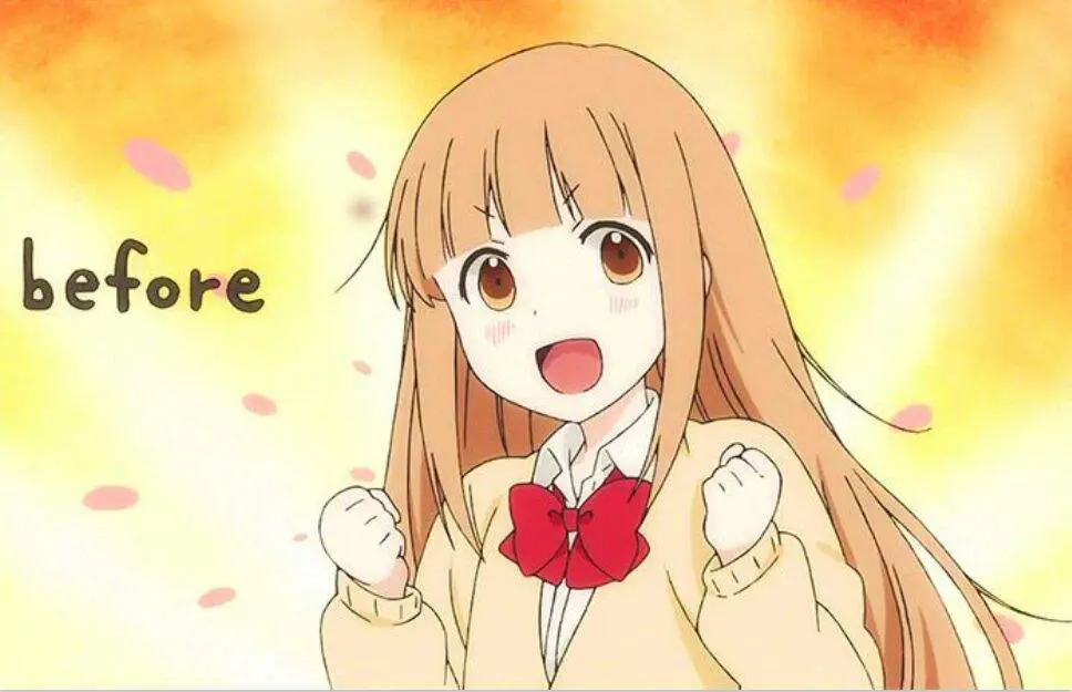 Persahabatan dan cinta dalam anime Karakter anime bahagia bersama