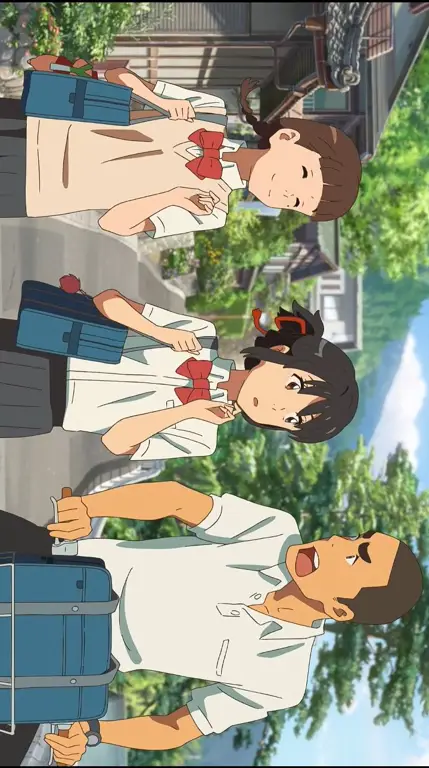 Karakter anime yang mengingatkan kita pada Mitsuha dan Taki Karakter anime dengan suasana hati yang mirip dengan karakter Kimi no Na Wa