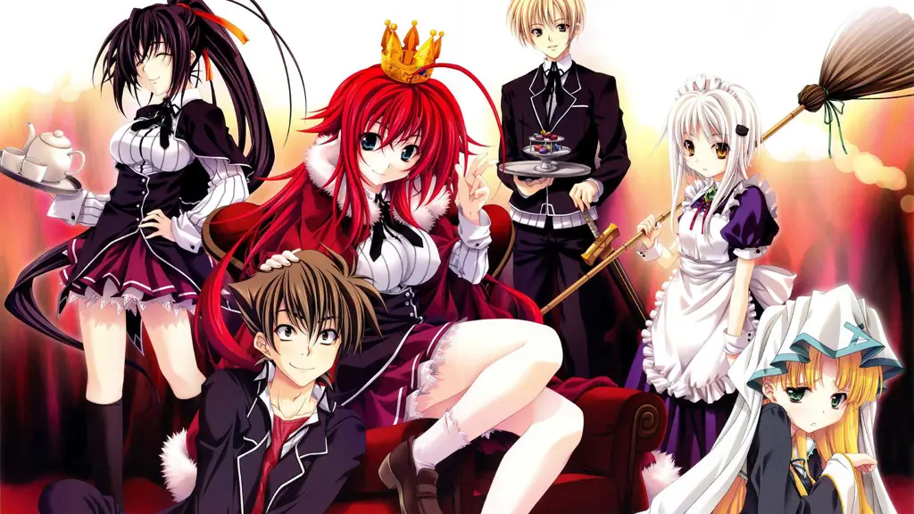Gambar promosi anime High School DxD