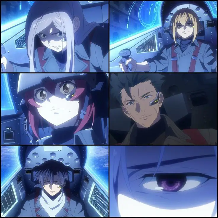 86 -Eighty Six-: Mecha dan Perang yang Intens Gambar anime 86 -Eighty Six- yang menampilkan mecha dan pertempuran