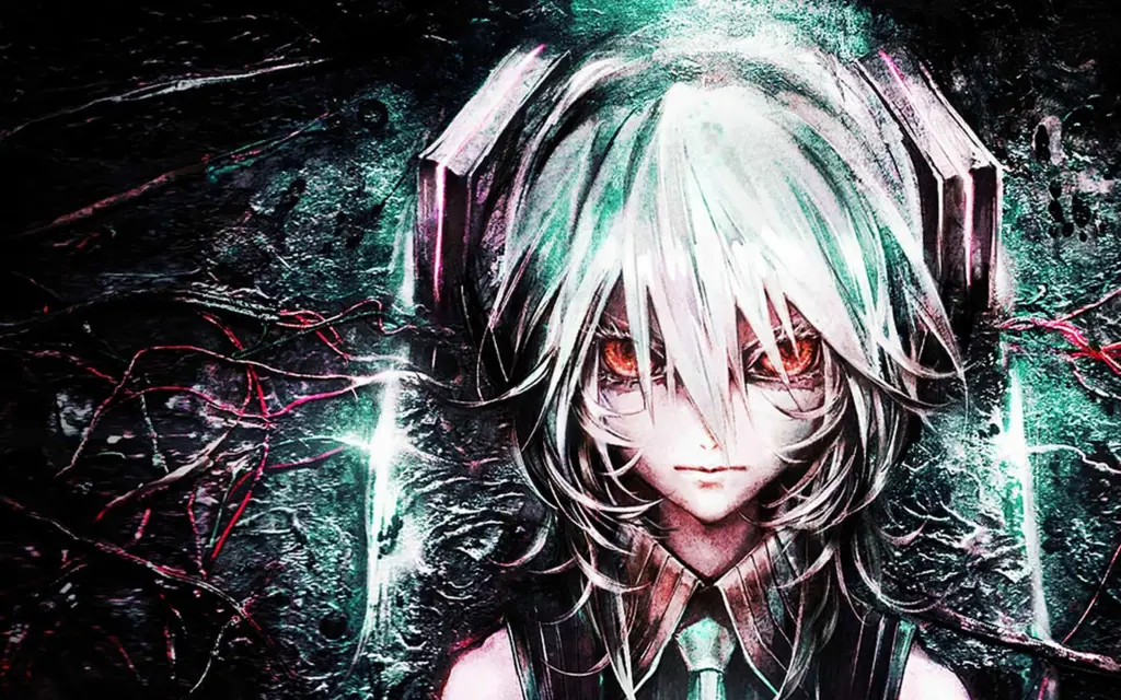 Gambar anime bergaya gelap