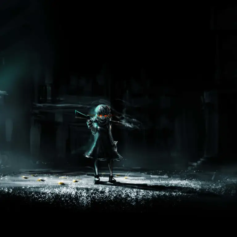 Suasana Gelap dan Menyeramkan dalam Anime Pemandangan Anime Fantasi Gelap