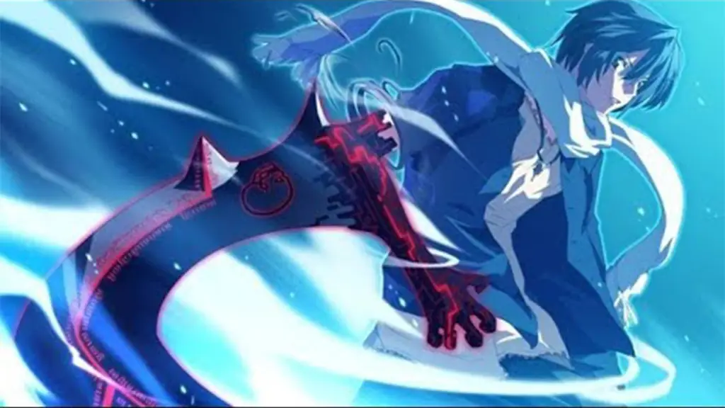 Karakter Anime dengan Kekuatan Sihir Ilustrasi karakter anime dengan kekuatan sihir