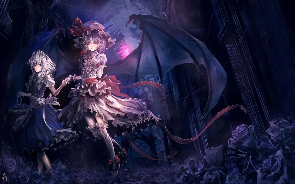 Dunia Fantasi Gelap yang Menawan Pemandangan Anime Dark Fantasy yang Menakjubkan