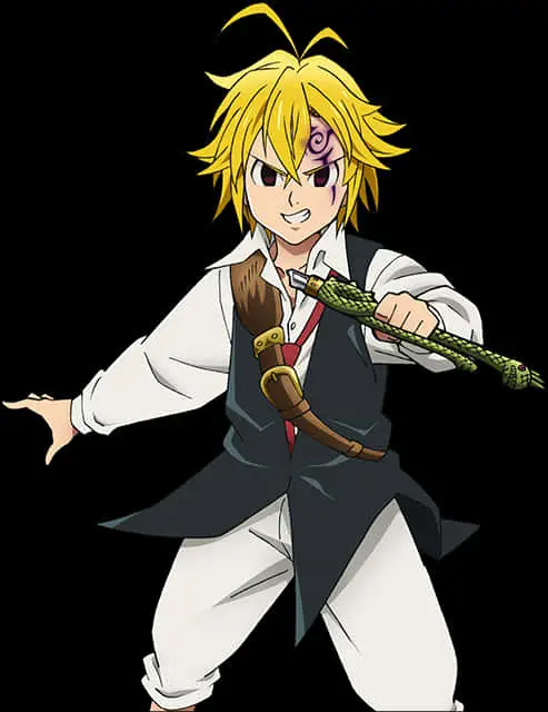 Karakter Anime Mirip Meliodas Ilustrasi karakter anime dengan kepribadian mirip Meliodas