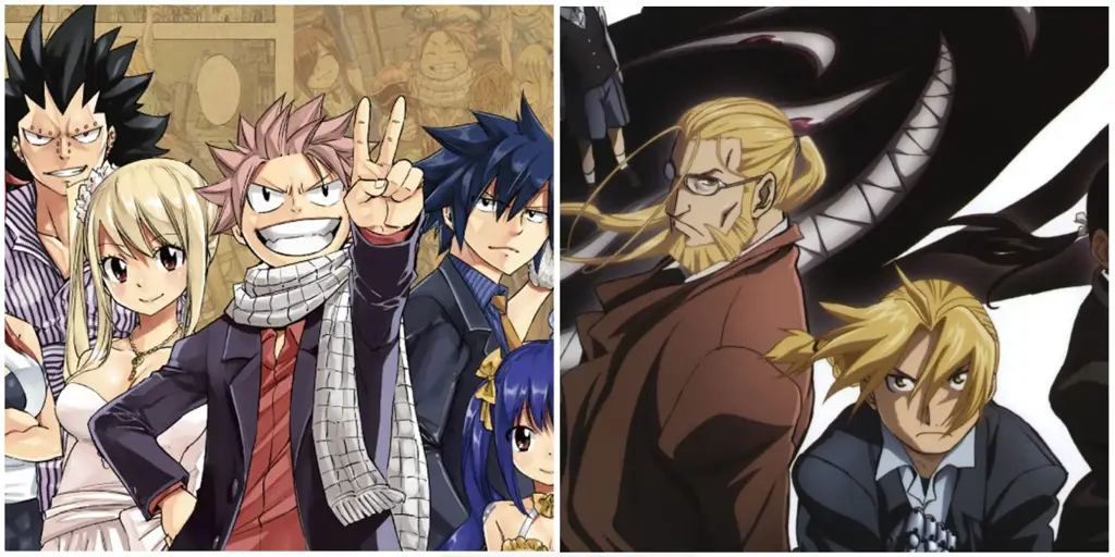 Sistem Sihir Anime: Perbandingan Bagan perbandingan sistem sihir anime